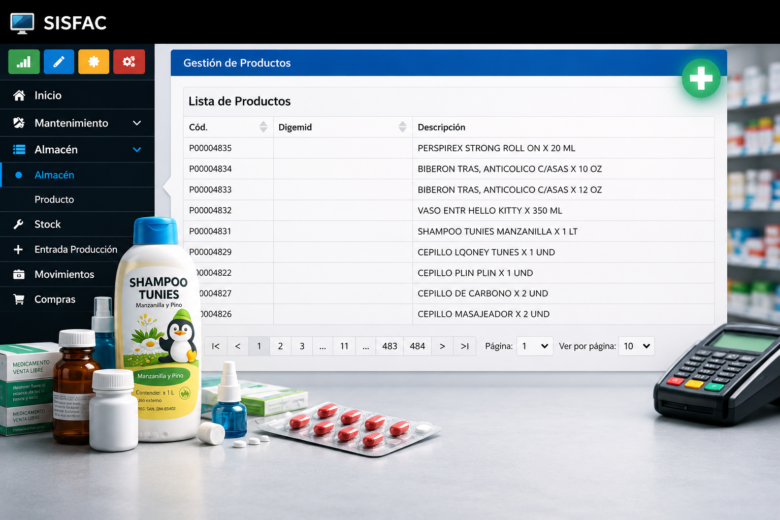 SISFAC para boticas y farmacias